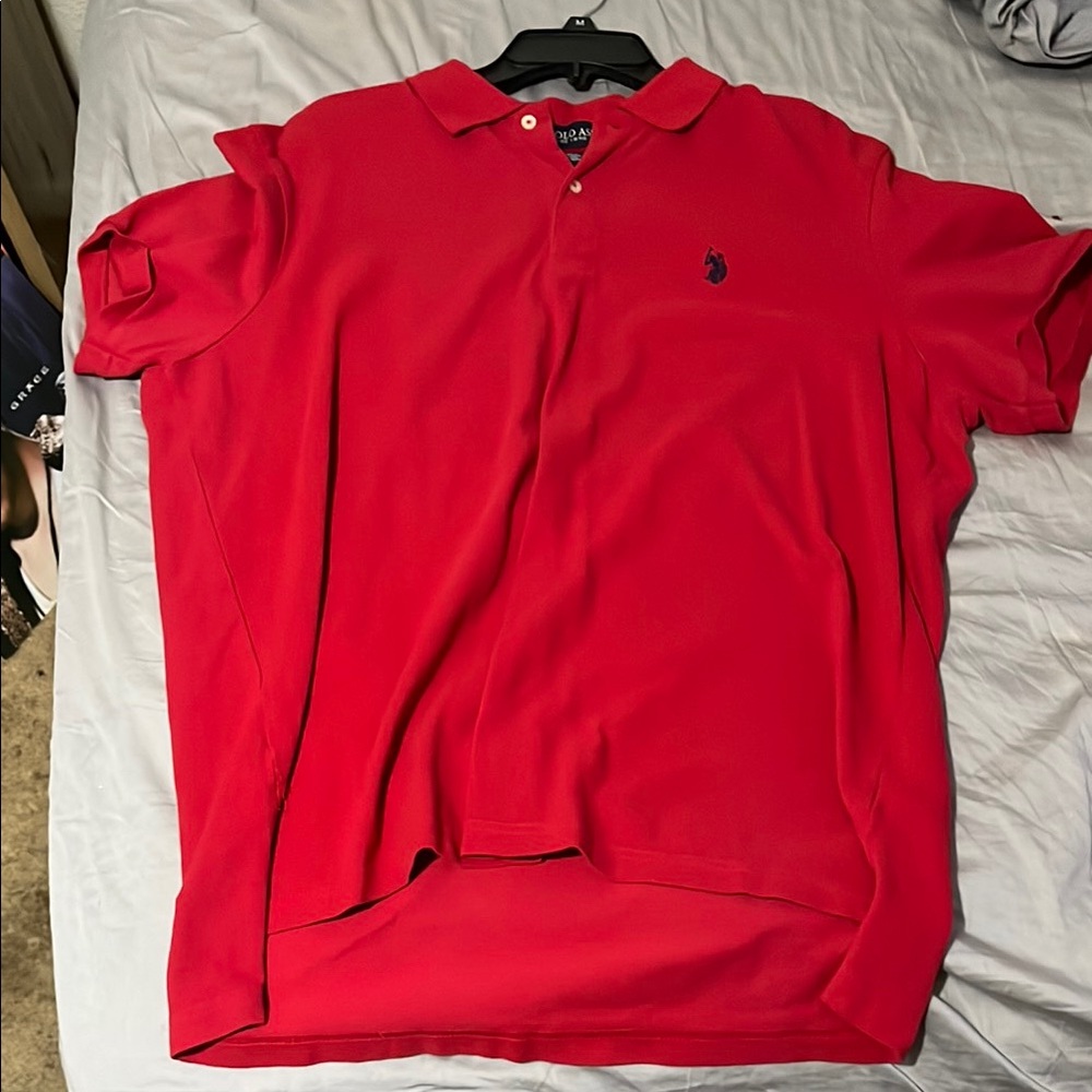 Polo by Ralph Lauren Red Piqué Polo Shirt